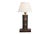 Vintage Leather-Bound Book Stack Table Lamp, Library Accent Light, English Study Style, Europe, 1950s For Sale - Image 12 of 12