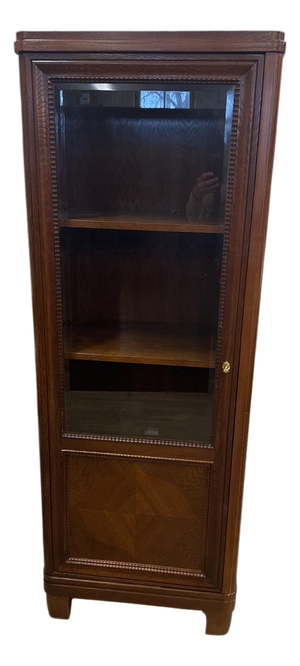 Antique Art Nouveau Display Cabinet, 1890s