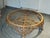 Large French Riviera Style Peacock Coffee Table in Rattan, Bamboo and Glass, 1970s For Sale - Image 12 of 18