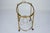 Metal Small Mid-Century Modern Italian Brass Bar Cart with Removable Tray, 1950s For Sale - Image 7 of 16