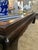 Brown Late 20th Century Postmodern Burlwood Ming-Style Coffee Table With Inset Smoked Glass For Sale - Image 8 of 10