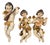 Vintage Musical Angels Figurines, 1950s, Set of 3 For Sale