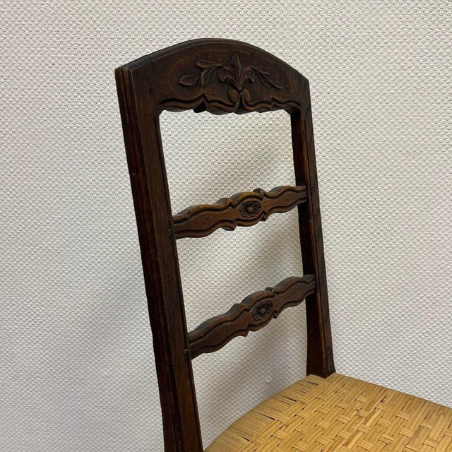 Antique Kitchen Chairs, Set of 6 For Sale - Image 6 of 11
