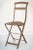 Metal Set of Antique French Folding Chairs For Sale - Image 7 of 12