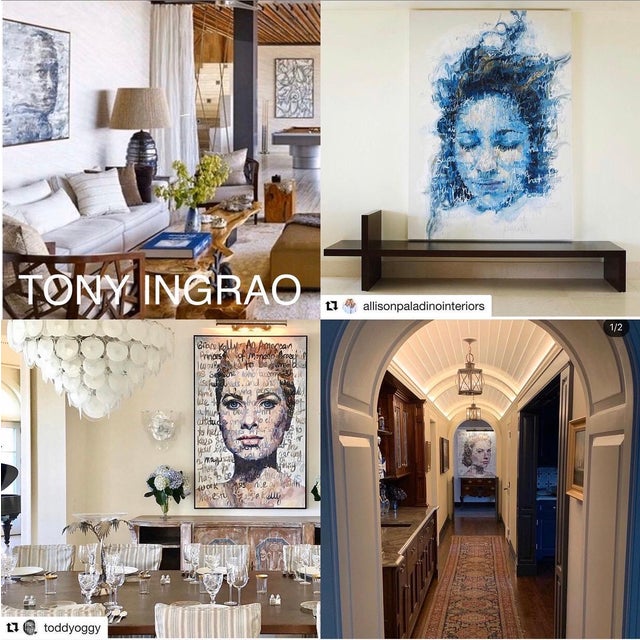 Christina Major Large Oil Painting Titled: Prince 2018 For Sale In West Palm - Image 6 of 6