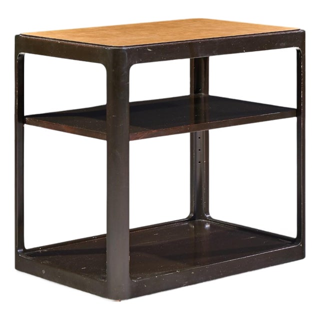 Roger Sprunger for Dunbar Mid Century Mahogany Side Table For Sale