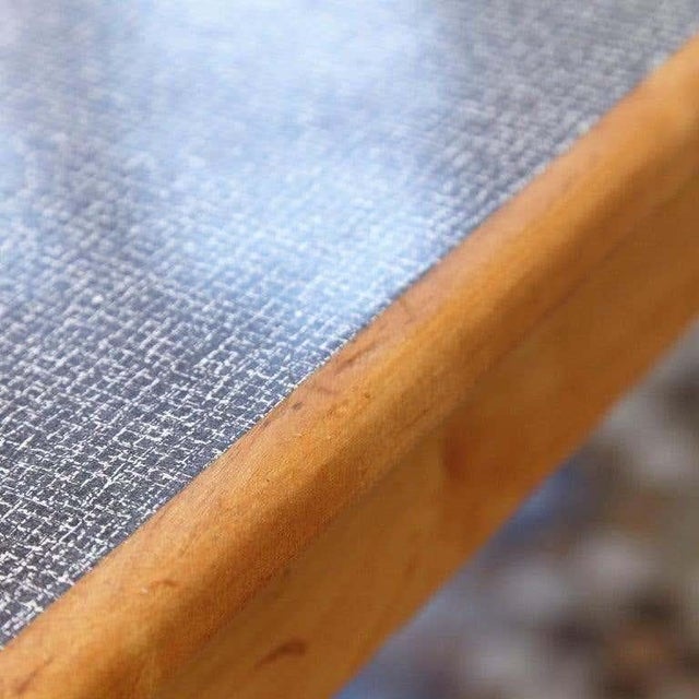 Wood Large Scandinavian Wood and Formica Dining Table, 1960s For Sale - Image 7 of 16