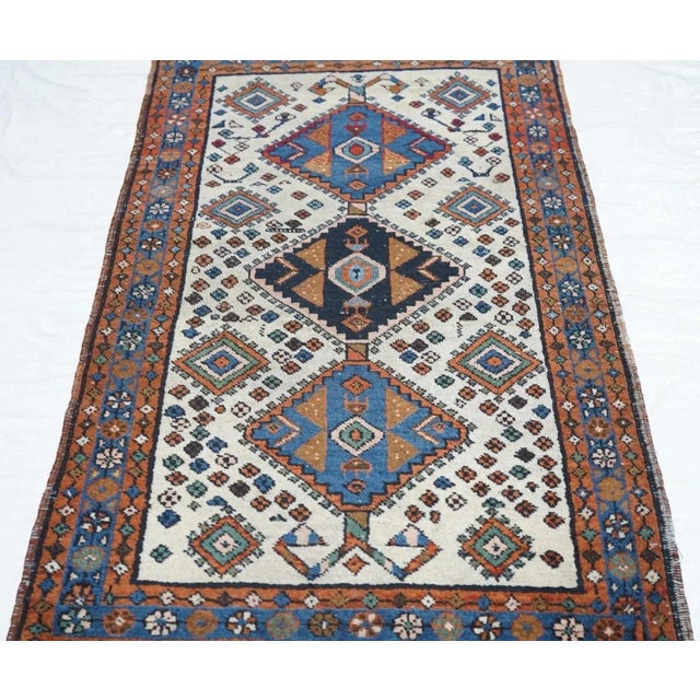 Vintage Persian Rug 2'6'' x 4'6'' For Sale - Image 12 of 12