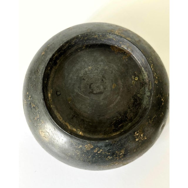 Collection of Three Korean Antique Bronze Bowls For Sale - Image 11 of 12