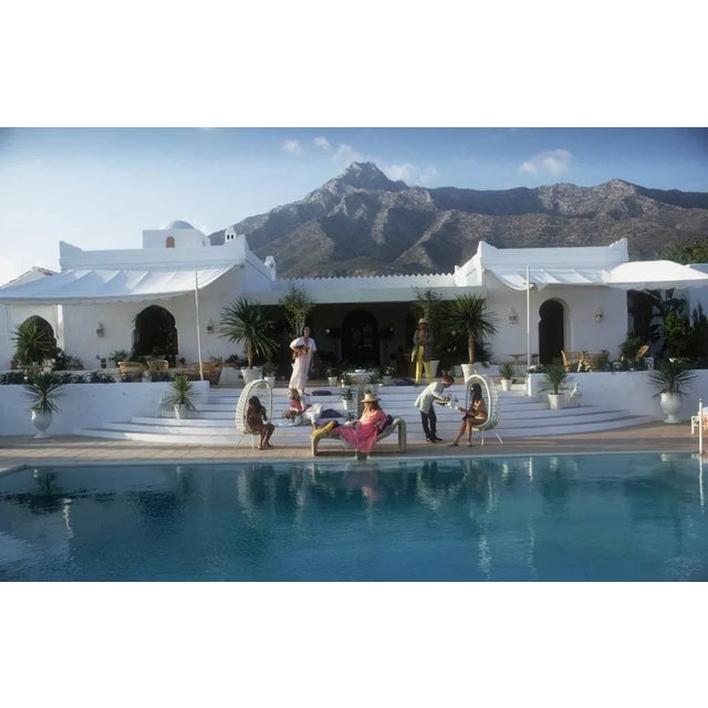 El venero' slim aarons estate print giant estate stamped limited edition print by slim aarons el venero, the moorish villa...