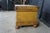 Primitive Antique Early American Painted Oak Blanket Trunk Chest Coffee Table For Sale - Image 4 of 18