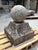 Stone Gray Pair of 18th Century French Carved Limestone Pillar Ball Finials For Sale - Image 8 of 18
