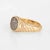 Bulgari Vintage Bulgari Ancient Coin Ring Monete 18k Yellow Gold Jewellery Jewellery size 5.75 For Sale - Image 4 of 7