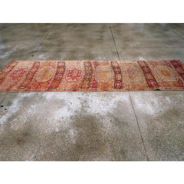 Galerie Shabab Collection Mid-20th Century Turkish Anatolian Runner For Sale In New York - Image 6 of 10