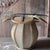 Italian Bamboo Flower Table with Glass Top, 1970s For Sale - Image 3 of 10