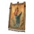 19th Century Italian Religious Banner Mary Jesus Oliograph With Tassels For Sale