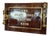 Railway Station First Class Waiting Room Panel in Mahogany For Sale