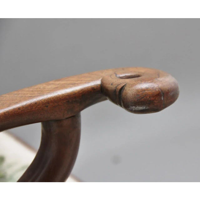 18th Century Walnut Armchair For Sale - Image 10 of 12