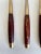 Vintage Thailand Rosewood Appetizer Utensil Set - Set of 15 For Sale - Image 4 of 6