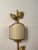 Contemporary Wall Lamp Wall Sconce Florence Style Painted in Gold-Leaf and Clay For Sale - Image 10 of 12