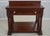 Age: C.1902 Details: Mahogany American Empire Server Hand Dovetailed Drawer Construction Gallery Top High Quality...