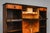 Wood Art Deco Bookcase with Secretary Compartment in Birch and Walnut For Sale - Image 7 of 18