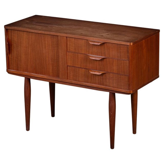 Danish Teak Chest of Drawers attributed to Aksel Kjersgaard, 1960s For Sale - Image 11 of 11
