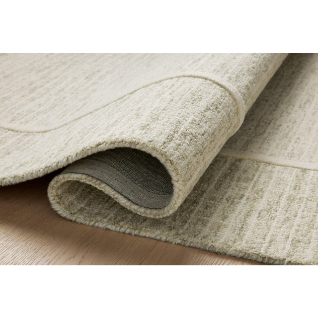 Loloi Rugs Chris Loves Julia x Loloi Briggs Sage / Ivory 2'-0" x 5'-0" Accent Rug For Sale - Image 4 of 7
