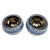 Mid-Century Modern Monica Backstrom for Kosta Boda Tonga Line Tea Glass Bowls- A Pair For Sale - Image 3 of 9