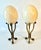 1990s Solid Brass Stands or Object Holders with Wrapped Brass Cord - Set of 2 For Sale - Image 5 of 8
