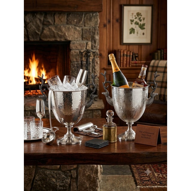 Showcase pieces for an elevated look at your upcoming holiday table. Clean modern look. Quality metals with rich details....