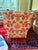 Pair of Jacquard TRS Wingback Chairs For Sale - Image 10 of 12