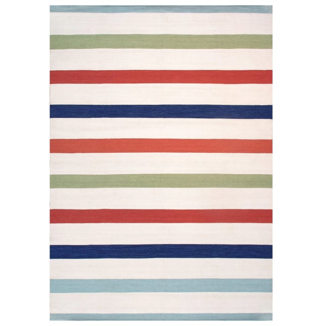 2020s Pasargad Home Hampton Indoor/Outdoor Area Rug, 12' X 15', Ivory For Sale - Image 9 of 9