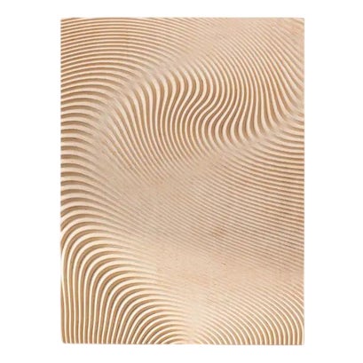 Deus Ex Machina Wave Wall Panel in Bio-Based Uncoated MDF by Arno Hoogland For Sale