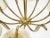 1950s Vintage Pendant Light in Brass with Silk Shades by Josef Frank, 1955 For Sale - Image 5 of 17