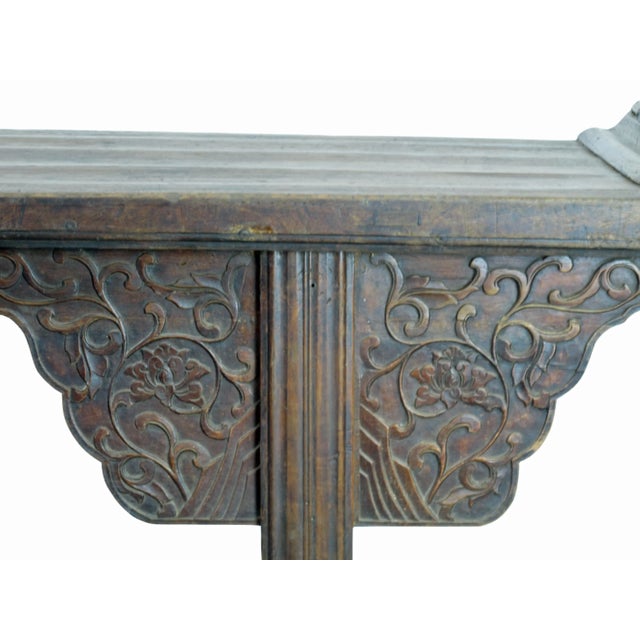 Brown Late 19th Century Alter Console Table For Sale - Image 8 of 13