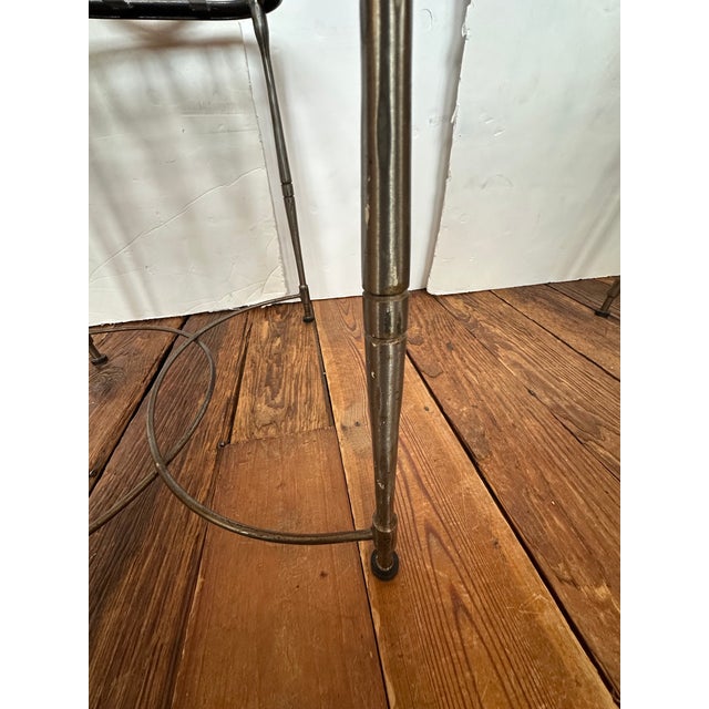 Hand Wrought Steel Italian Dining Armchairs-Set of 5 For Sale - Image 12 of 15