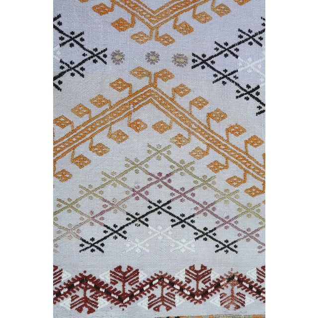 Vintage Turkish KIlim Runner-2’4’x10’6" For Sale - Image 6 of 13