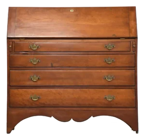 Period Antique Cherry Secretary Desk