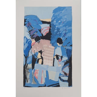 Gabriel Godard, Promenade en forêt, Lithograph For Sale