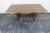 Mid Century Oak Long Narrow Library Console Flip Top Dining Table 6125 For Sale - Image 18 of 18