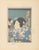 Utagawa Kunisada Figural Woodblock Prints, 2 For Sale - Image 10 of 17