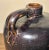 Ceramic Late 19th Century American Primitive Albany Slip Glazed Brown Stoneware Beehive-Form 1/2 Gallon Jug For Sale - Image 7 of 8