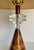 Pair of Vintage Leeazanne Postmodern Faux Burl & Lucite Table Lamps With Original Shades For Sale - Image 4 of 17