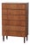 Danish Teak Chest of Drawers, 1960s For Sale