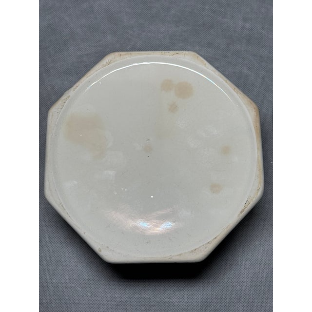 Ceramic Biscuit Jar attributed to Bahlsen, Germany, 1914 For Sale - Image 4 of 9