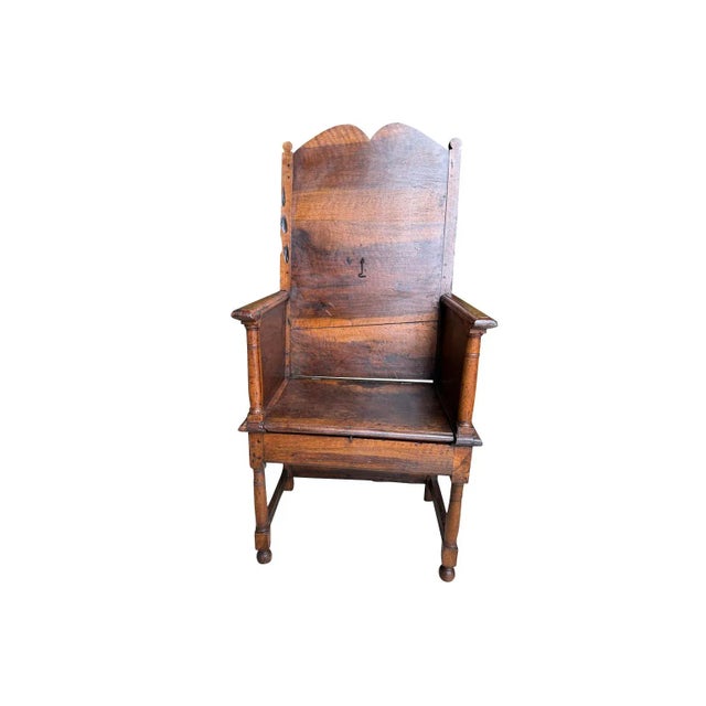 Mid 18th Century French 18th Century Sacristy Armchair For Sale - Image 5 of 12