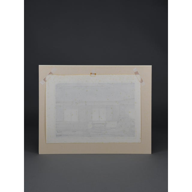 Masao Ido, Katsura Imperial Villa, Woodblock Print, 1990, Framed For Sale - Image 11 of 18