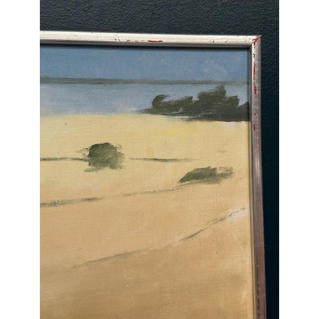Rolf Nordengren, Västra Piren, Hven, 1980, Oil on Canvas, Framed For Sale - Image 11 of 14