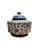 Late 20th Century Maitland-Smith Blue and White Octagonal Jar With Brass Fish Lid For Sale - Image 10 of 10